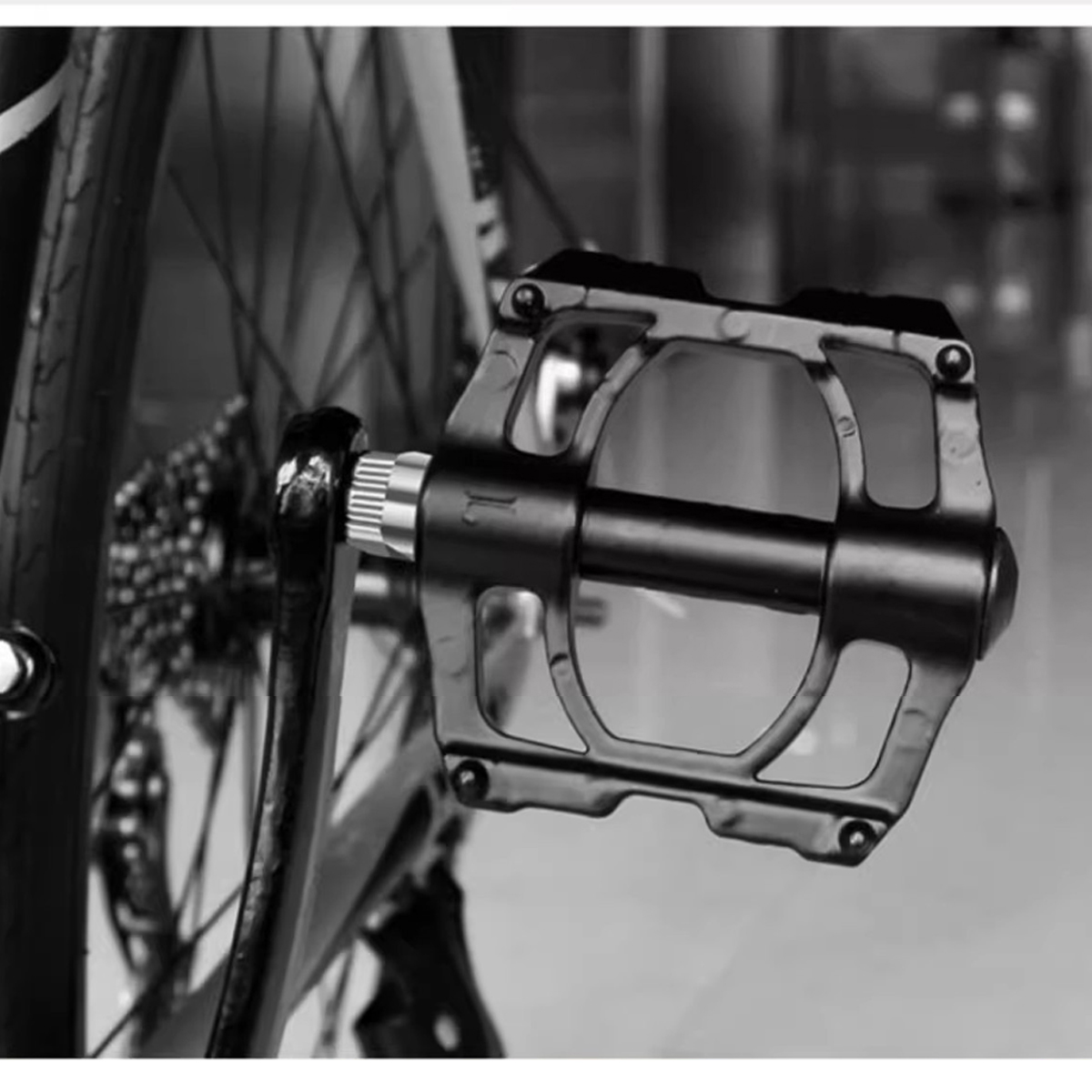 Mô tả Bàn Đạp Pedal Xe Đạp Thể Thao Địa Hình Hãng Amalife – 2 Chiếc Pedan Hợp Kim Thép Nhôm Chắc Chắn Chống Trượt - 2