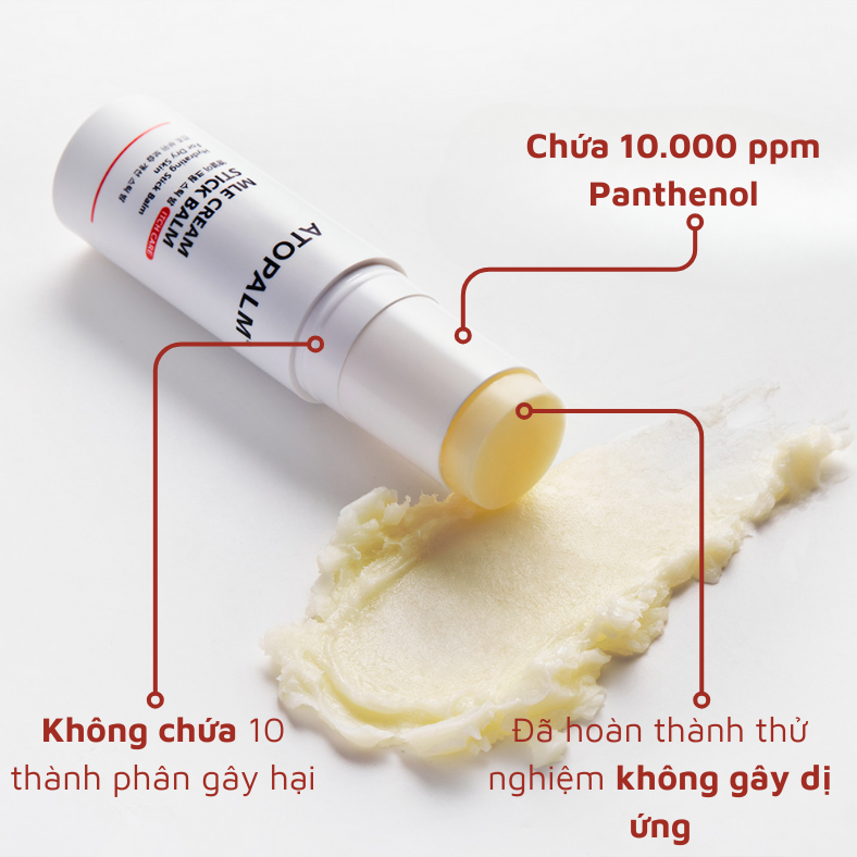 Mô tả Kem dưỡng ẩm dạng thỏi MLE Atopalm 10G - ATOPALM MLE CREAM STICK BALM - 2