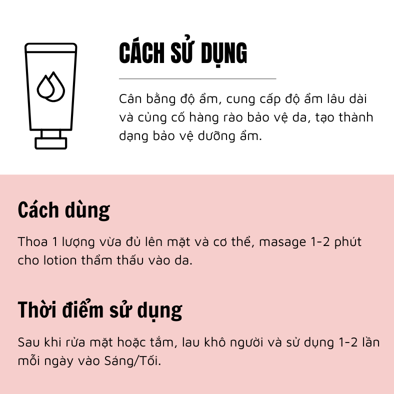 Mô tả Kem dưỡng toàn thân MLE Atopalm 120ML/200ML - ATOPALM MLE LOTION - 5