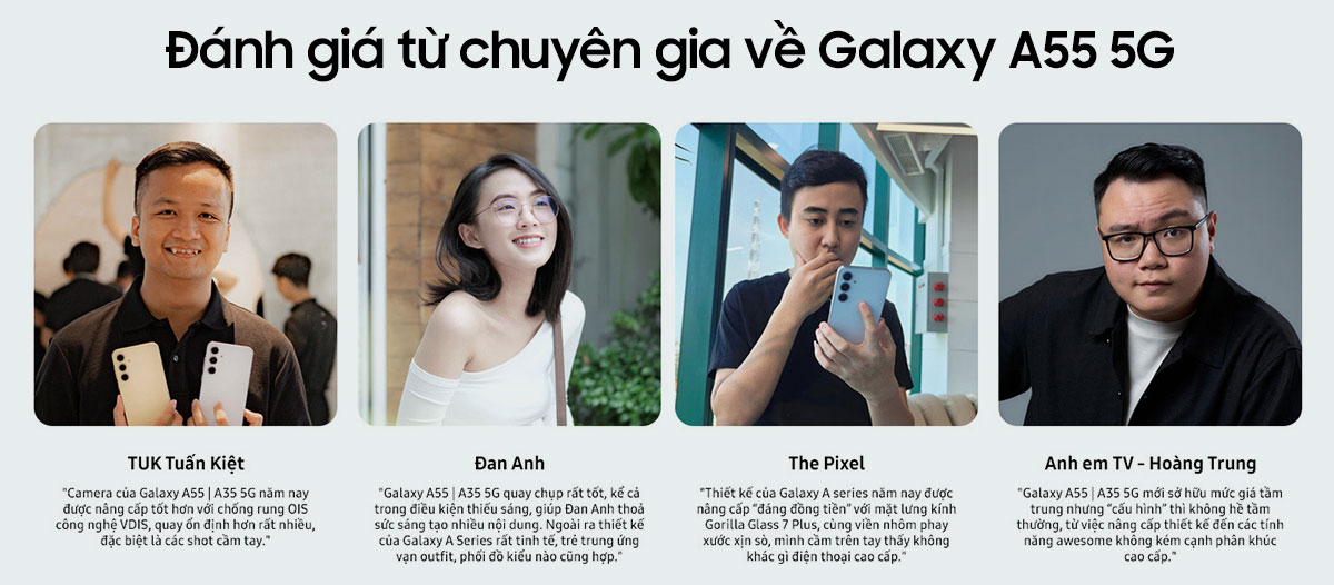 Mô tả Điện thoại Galaxy A55 5G phiên bản giới hạn Gaming RƯƠNG AWESOME - Bộ quà trị giá 1.6 triệu đồng - 3