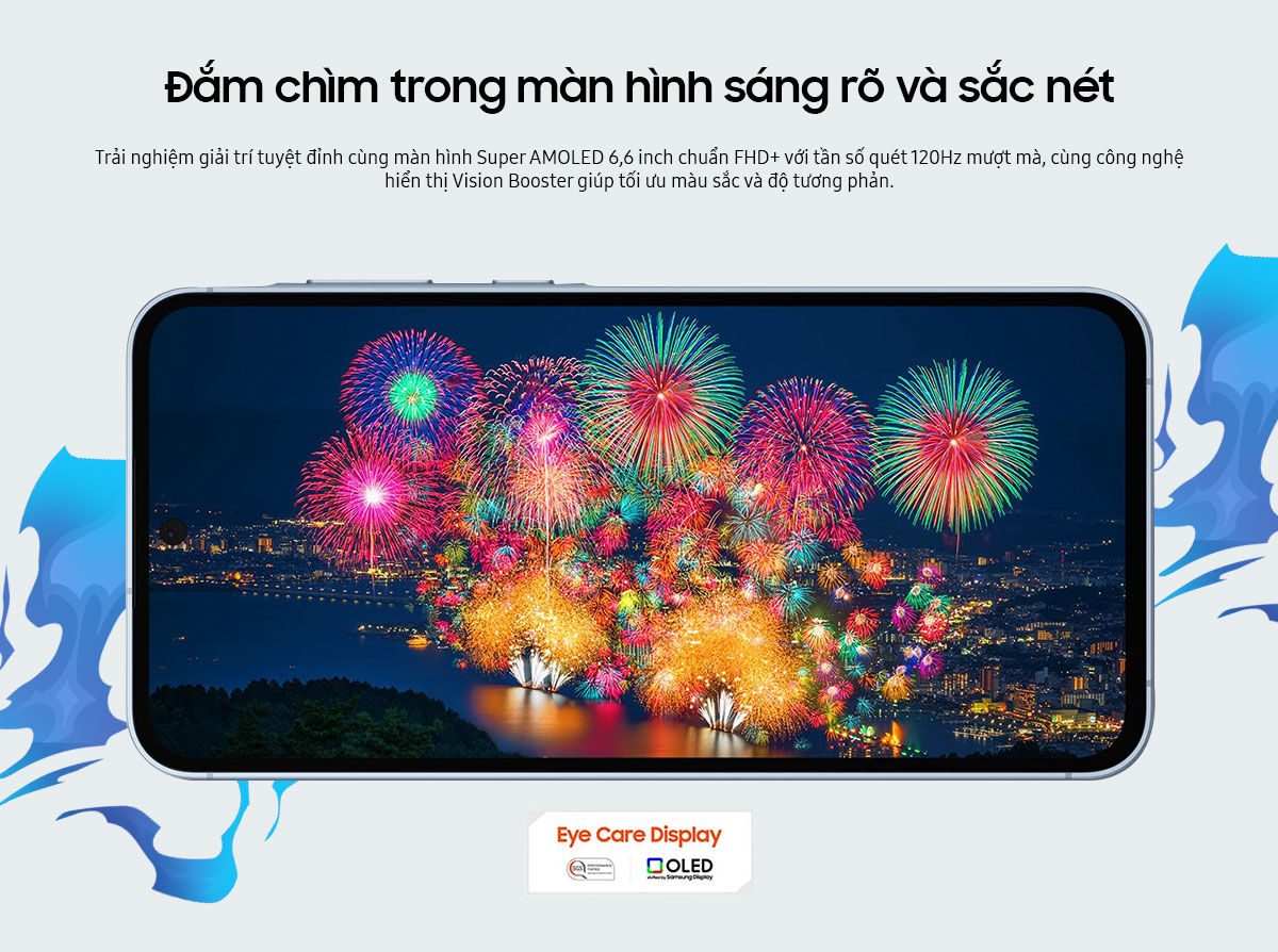 Mô tả Điện thoại Galaxy A55 5G phiên bản giới hạn Gaming RƯƠNG AWESOME - Bộ quà trị giá 1.6 triệu đồng - 6