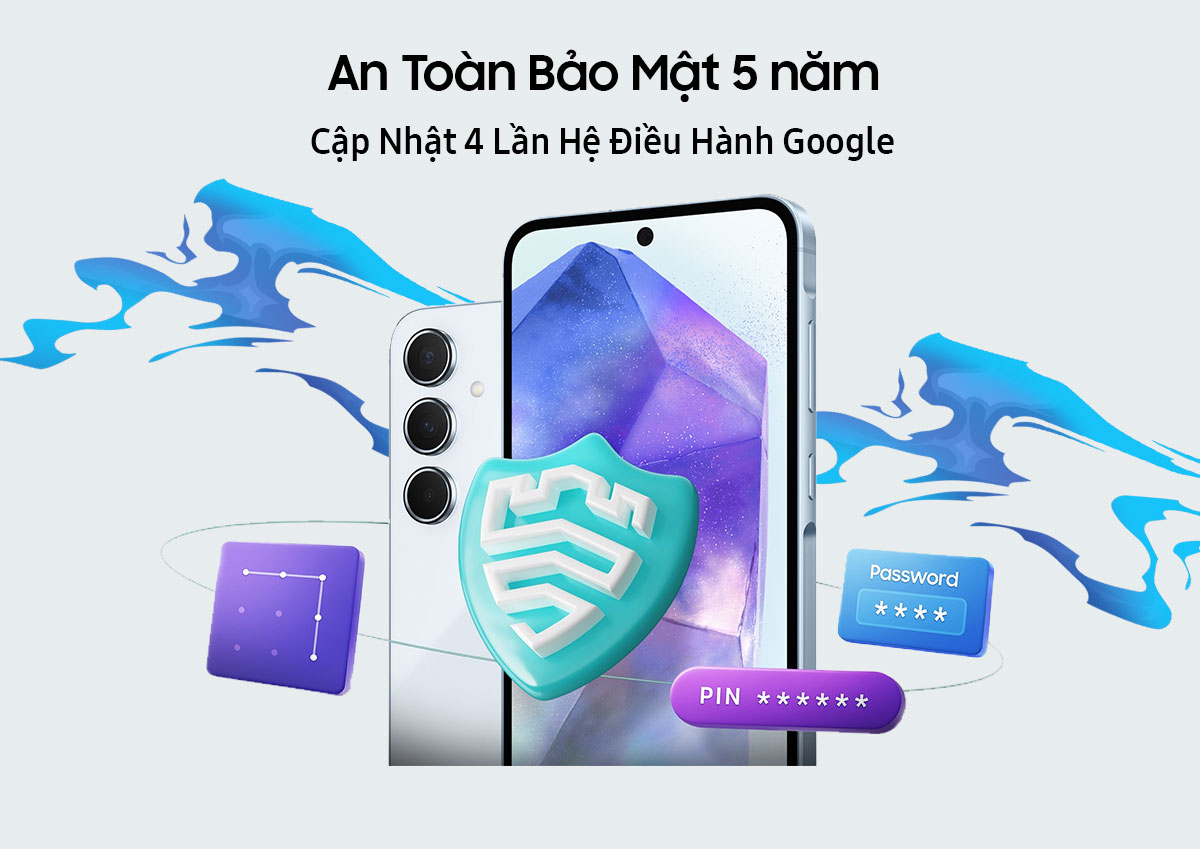 Mô tả Điện thoại Galaxy A55 5G phiên bản giới hạn Gaming RƯƠNG AWESOME - Bộ quà trị giá 1.6 triệu đồng - 9