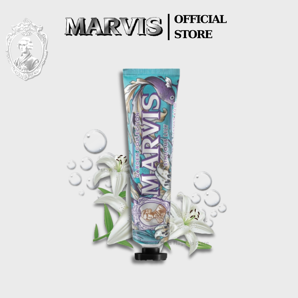 Mô tả Kem Đánh Răng Marvis Sinuous Lily - Hương Hoa Lily Tươi Mát (Limited Edition) - MARVIS - 1
