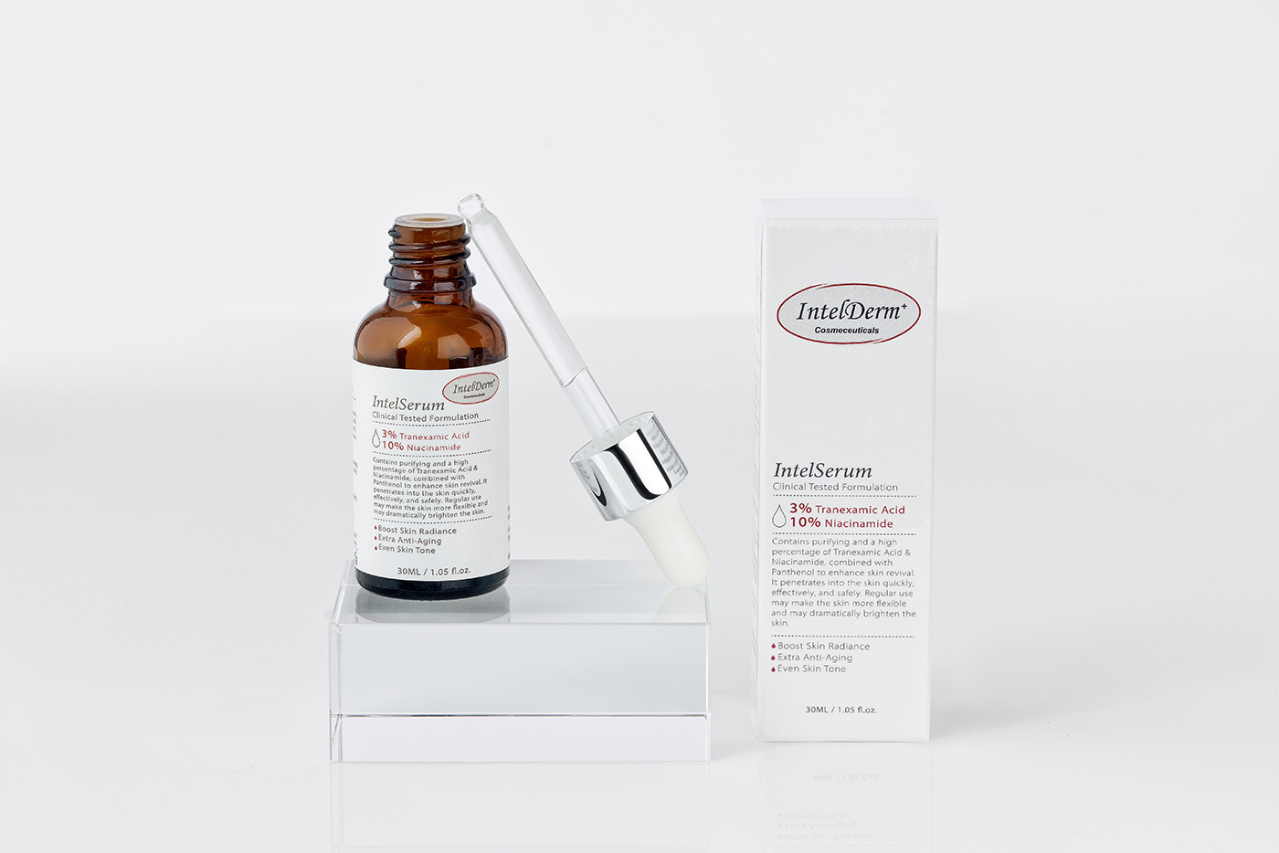 Serum IntelDerm INTELSERUM (Tranexamic 3% + Niacinamide 10%) sáng da ...