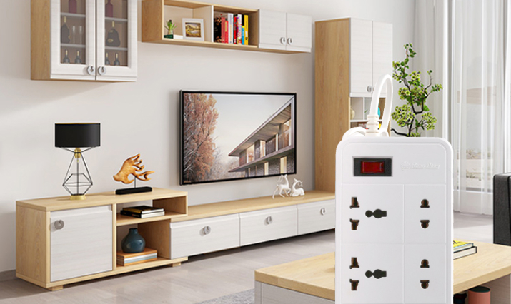 Mô tả Ổ cắm đa năng thông minh kéo dài Rạng Đông chịu tải OC06 10A công suất 2500W thiết kế đảm bảo an toàn - 1