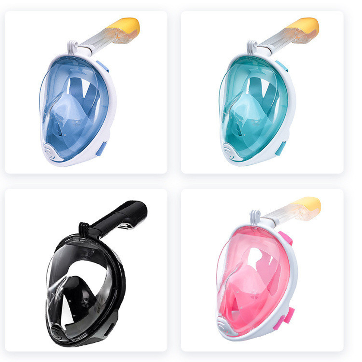 Mô tả Mặt Nạ Lặn Biển Mặt Nạ Bơi Full Face Mask MNF01 Hãng Amalife - 6