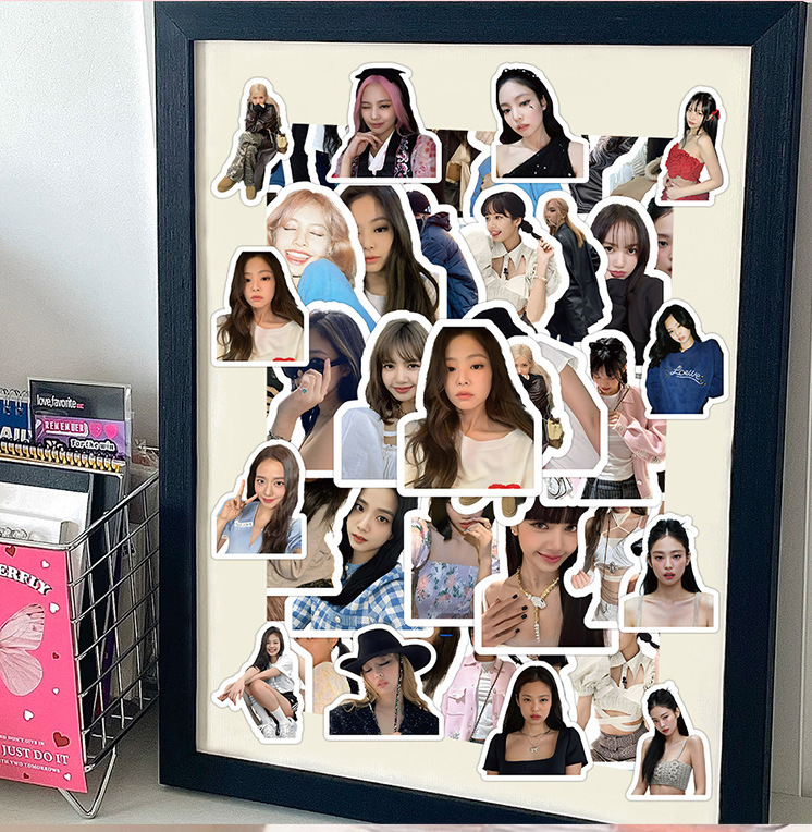Sticker Niêm Phong Kpop 100 Tấm Fandmade Vibe Cute Trang Trí Đồ Dùng ...