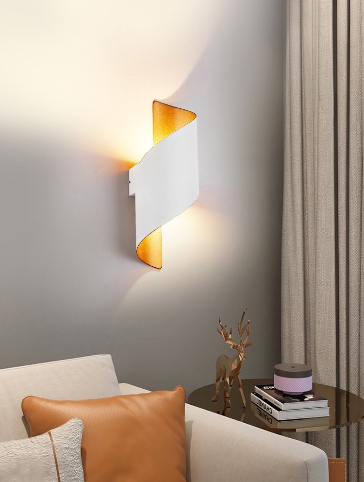 Mô tả Đèn Tường Energy Green Lighting Cong 2 Đầu Phát Sáng DT-896s - Decor Trang Trí Phòng Khách - 5