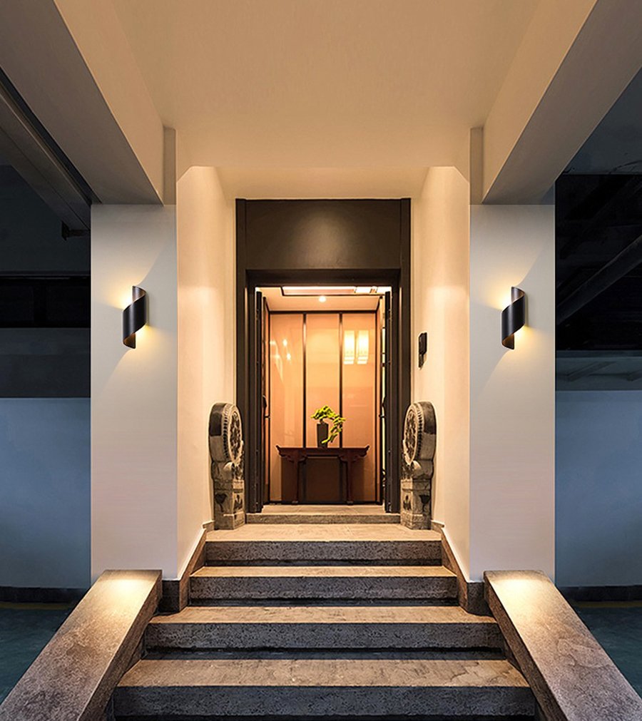 Mô tả Đèn Tường Energy Green Lighting Cong 2 Đầu Phát Sáng DT-896s - Decor Trang Trí Phòng Khách - 7