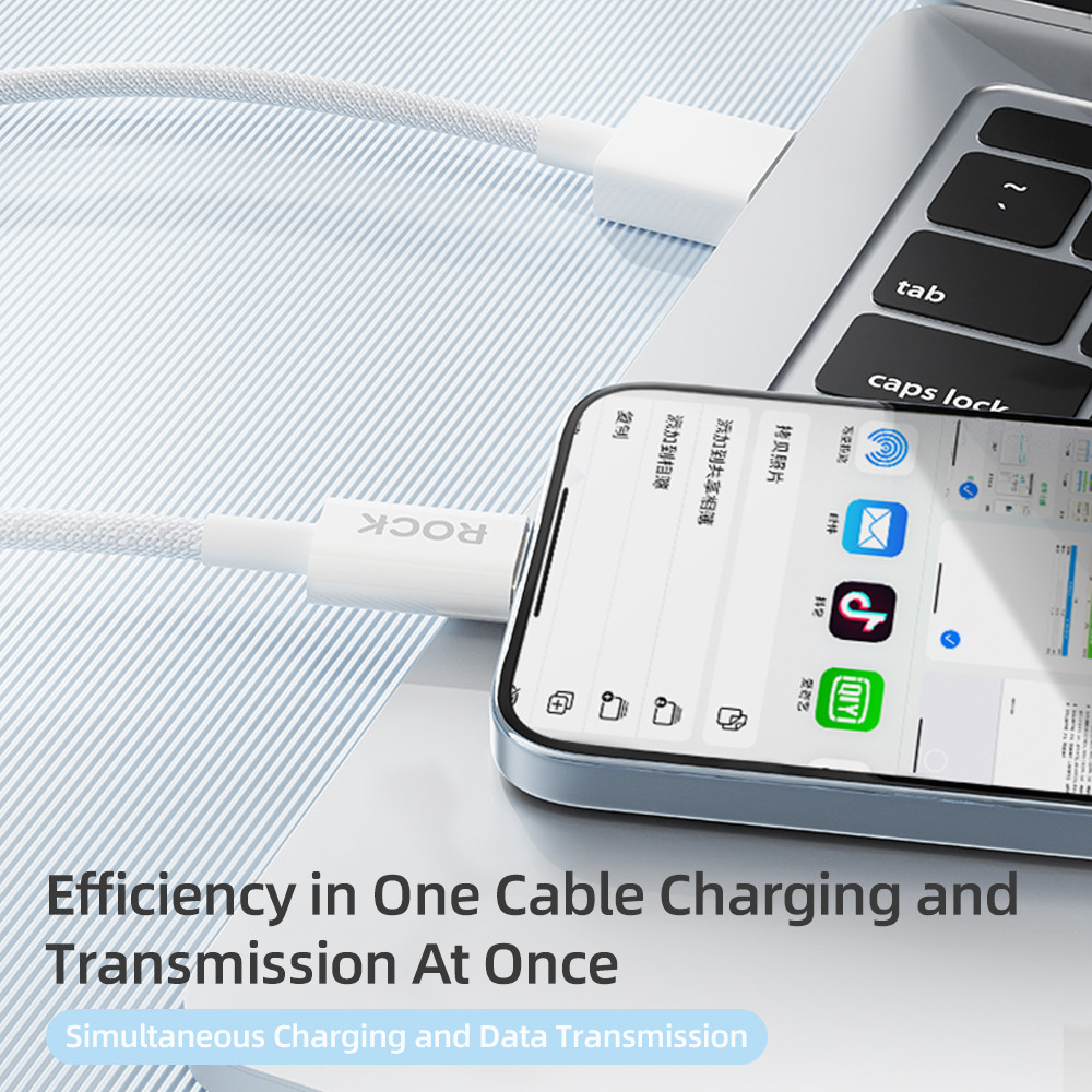 Mô tả Dây sạc nhanh iPhone chính hãng Rockspace Z20 usb to lightning dây dù 1 mét bảo hành 1 năm - 4