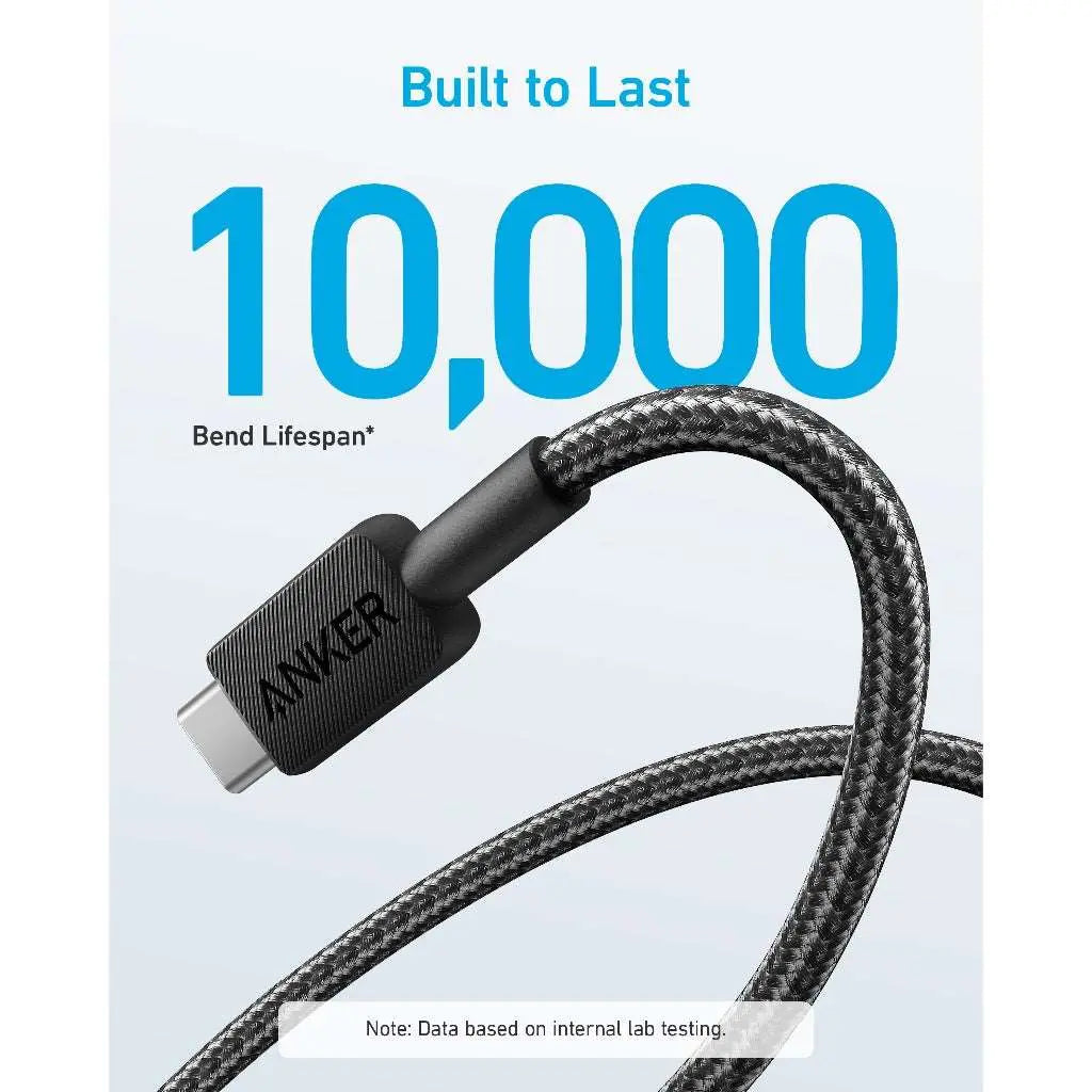 Mô tả Cáp Sạc Anker Nylon Cable 322 USB to USB-C Dài 0.9M - A81H5 - 1