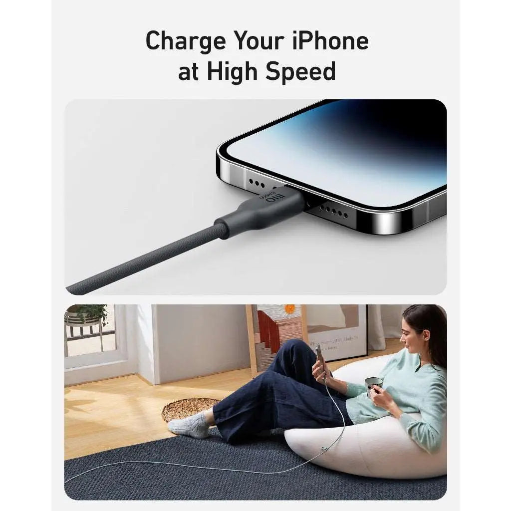 Mô tả Cáp Sạc Anker TPE Bio-Based 542 USB-C to Lightning Dài 0.9M - A80B1 - 6