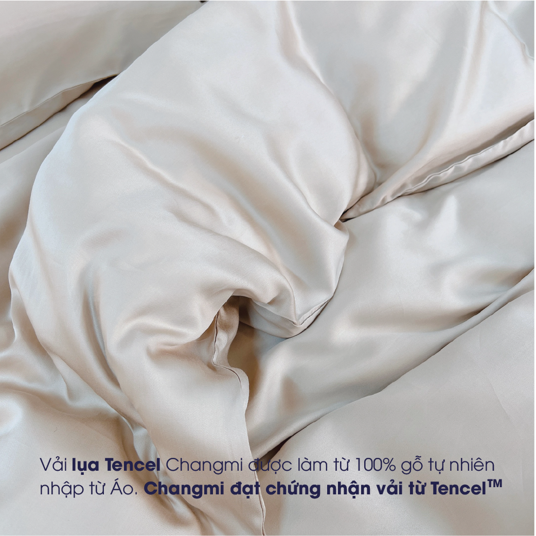 Mô tả Vỏ gối ôm 100% Tencel tự nhiên cao cấp Changmi Bedding mềm mượt và mát lạnh từ Lenzing AG (Áo) 40 x 115cm - 3