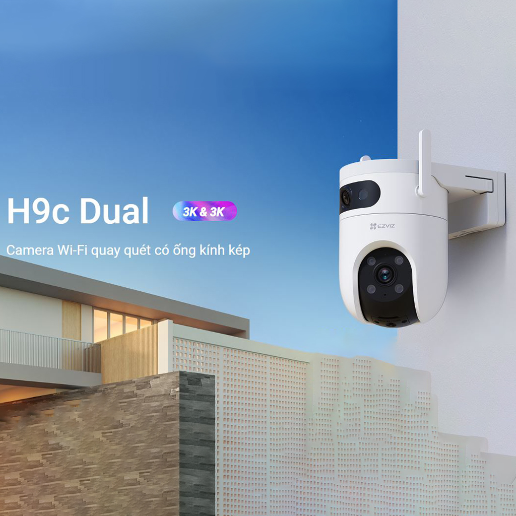Ezviz H9c Góc Rộng và Quay Quét