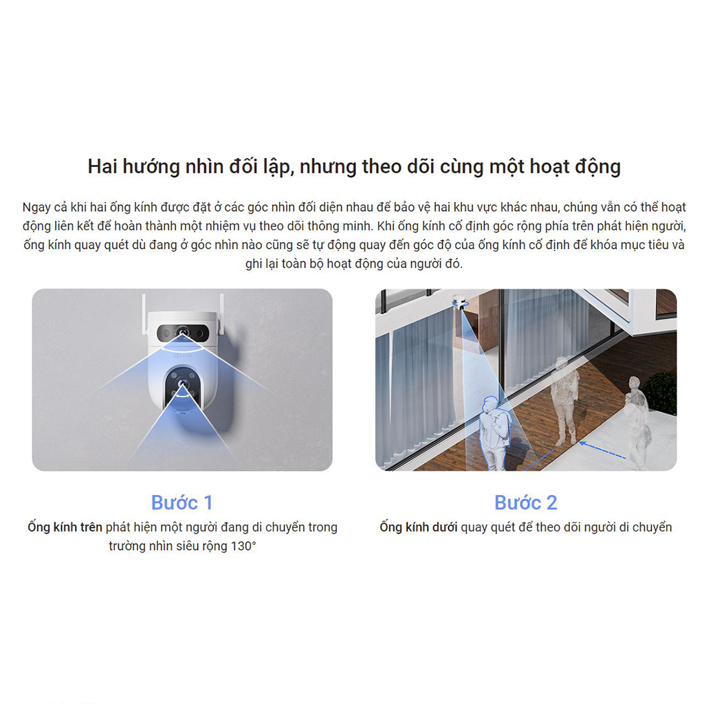 Ezviz H9c Phát Hiện AI