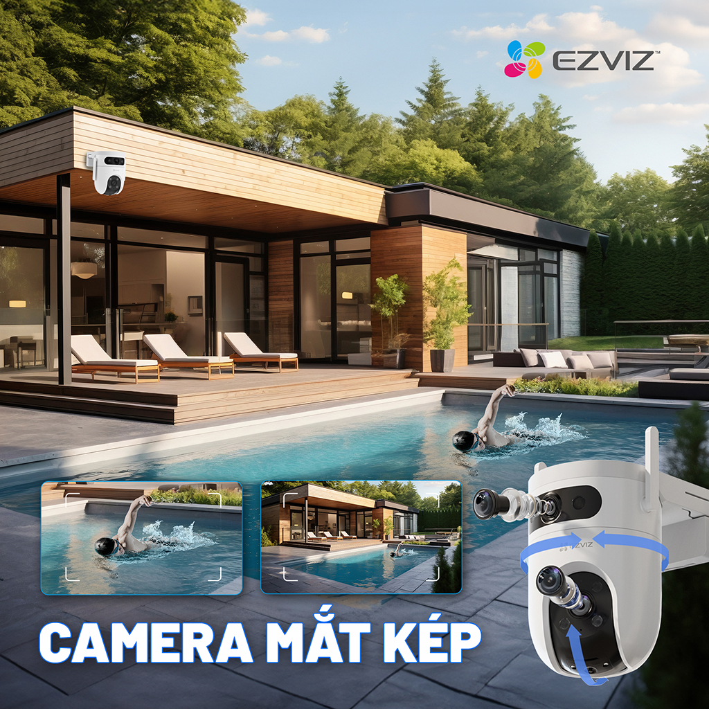 Ezviz H9c Lắp Đặt Linh Hoạt