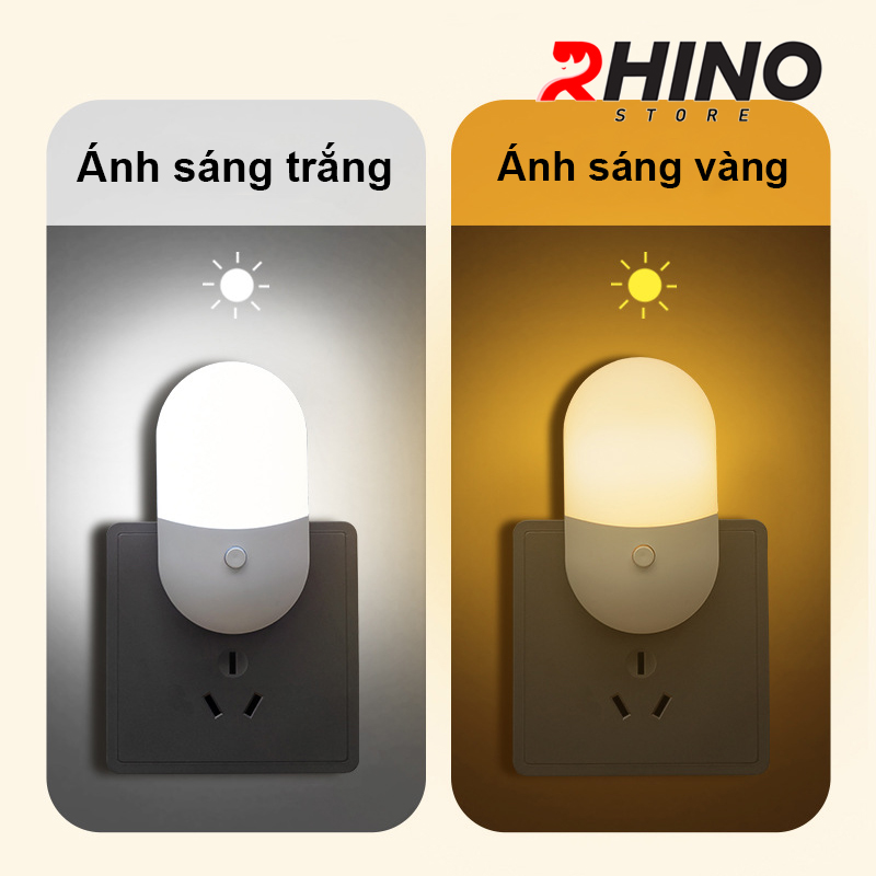 Mô tả Đèn ngủ 2 màu Rhino L802, nhẹ nhàng tiết kiệm điện - 3