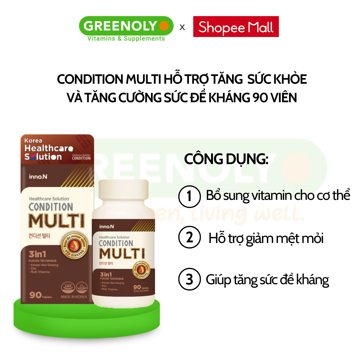 [Date 12/2024] Viên Uống Hỗ Trợ Tăng Cường Sức Khỏe Giảm Mệt Mỏi Inno.N ...