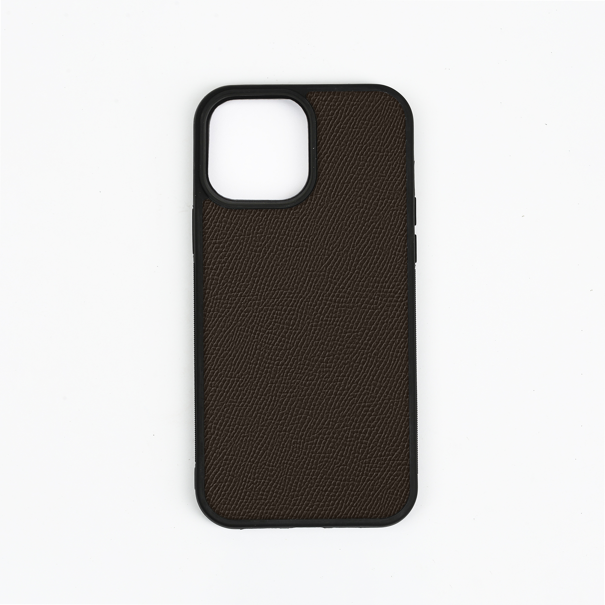 Mô tả Ốp lưng Iphone thủ công da epsom cao cấp- màu đơn sắc- viền TPU chống sốc Bụi Leather - 4