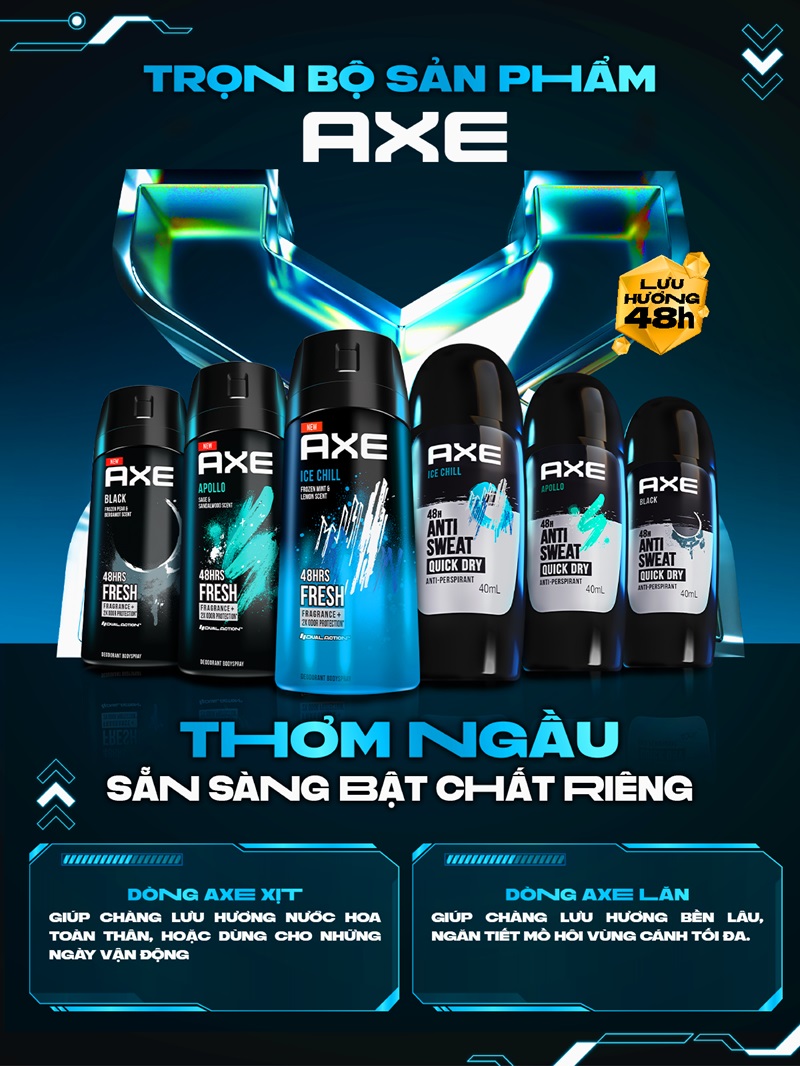 Xịt nước hoa AXE