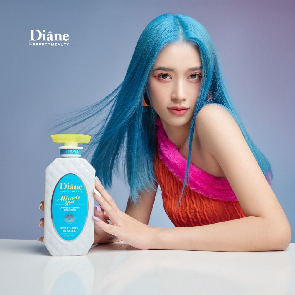 Mô tả Bộ dầu gội xả giữ màu tóc nhuộm tẩy phục hồi khô xơ chẻ ngọn Diane Miracle You Extra Damage Repair - 6