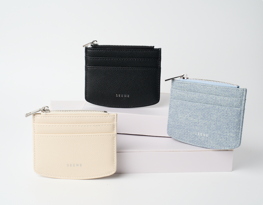 Ví đựng thẻ có khóa kéo mini SEEME Mia Cardholder | Shopee Việt Nam