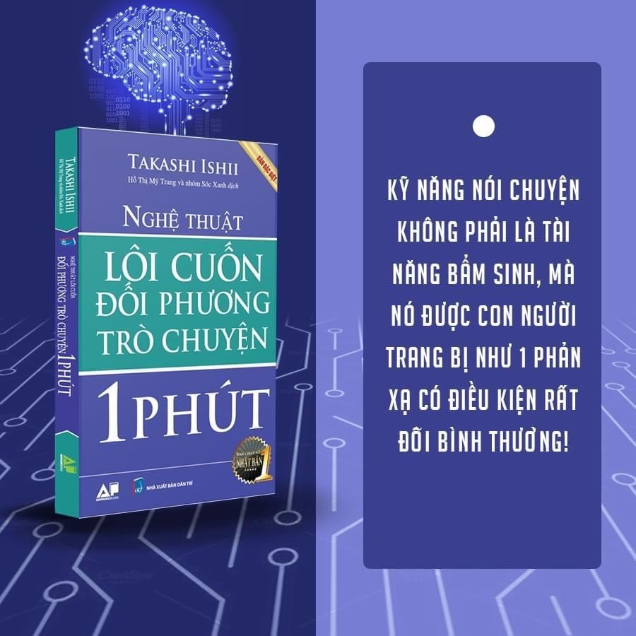 Sách Nghệ Thuật Lôi Cuốn Đối Phương Trò Chuyện Trong 1 Phút