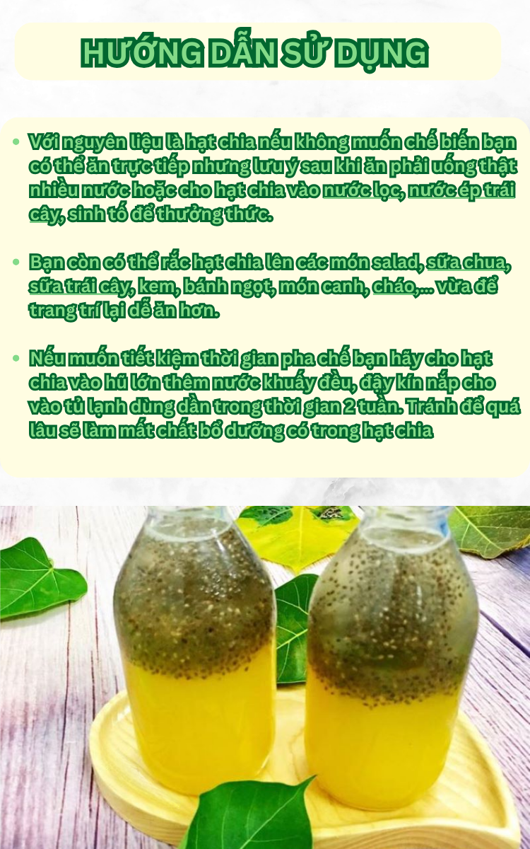 Mô tả Combo 2 yến mạch 1 hạt chia ONFOD ăn kiêng giảm cân ăn dặm cho bé mẹ bầu - 5