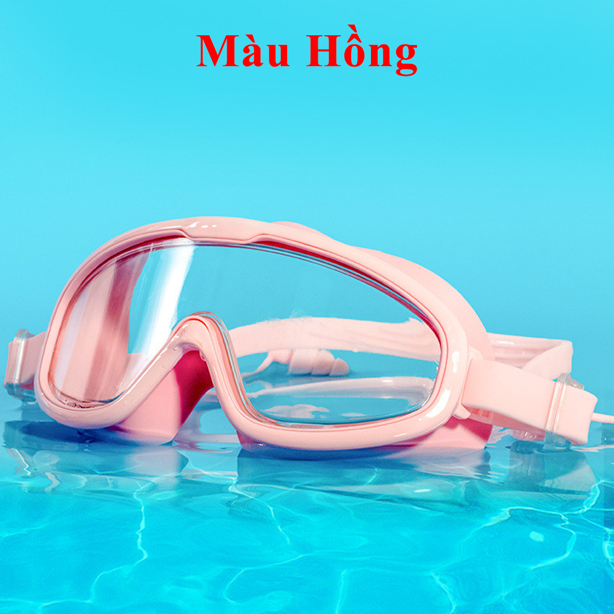 Mô tả Kính Bơi Trẻ Em Gọng Lớn Chống Sương Mù Không Thấm Nước Độ Nét Cao Cho Bé Từ 3-14 Tuổi Có Bịt Tai Chính Hãng Amalife - 12
