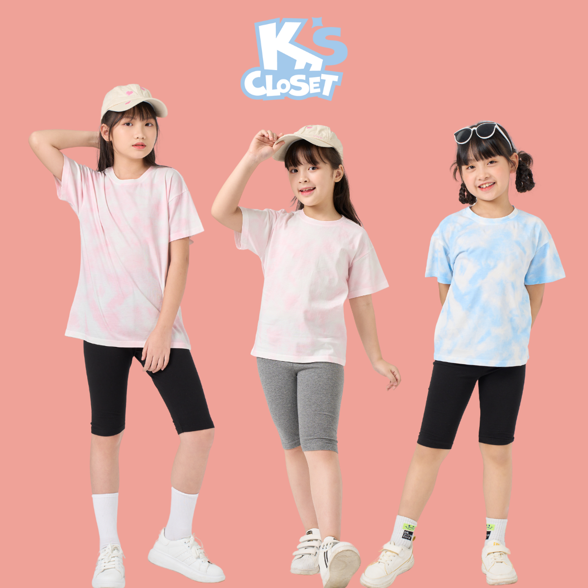 Mô tả Quần Legging Dáng Ngắn K'S CLOSET Chất Liệu Co Giãn 4 Chiều Dành Cho Bé Gái Từ 10-55kg (2-14 Tuổi) KT34THS - 1