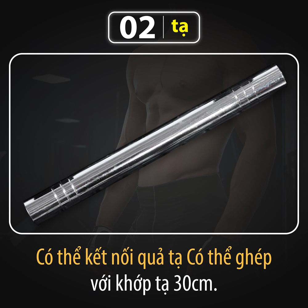 Mô tả BG Bộ tạ tay kim loại 30KG cao cấp đa năng điều chỉnh mới nhất - 9