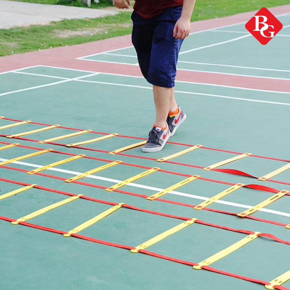 Mô tả BG- Thang dây(5 MÉT) tập luyện thể thao thể lực và tốc độ dài SPEED LADDER - 9