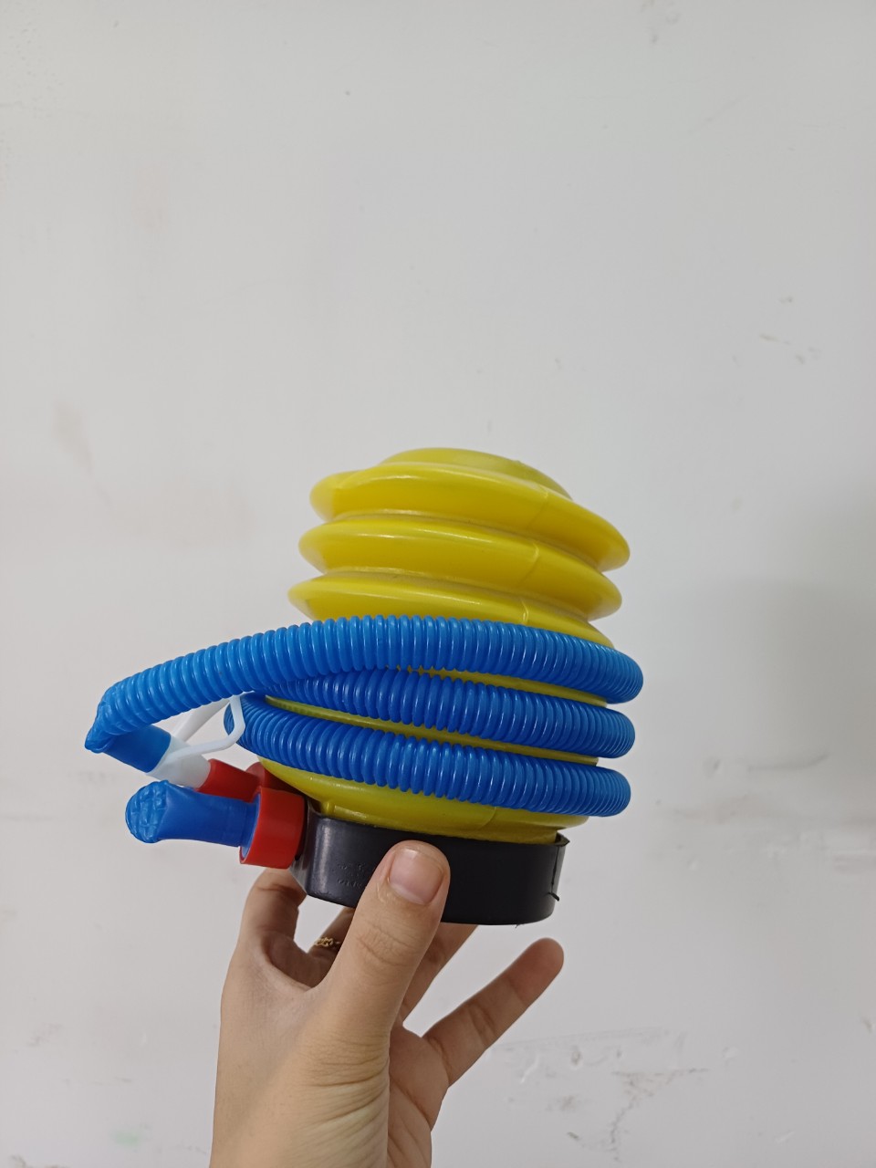 Mô tả Bơm Tay Mini Dậm Chân Bơm Bóng Yoga Đa Năng Dụng Cụ Bơm Bóng Bay Cao Cấp Tiện Dụng [Bơm Nhựa] - 5