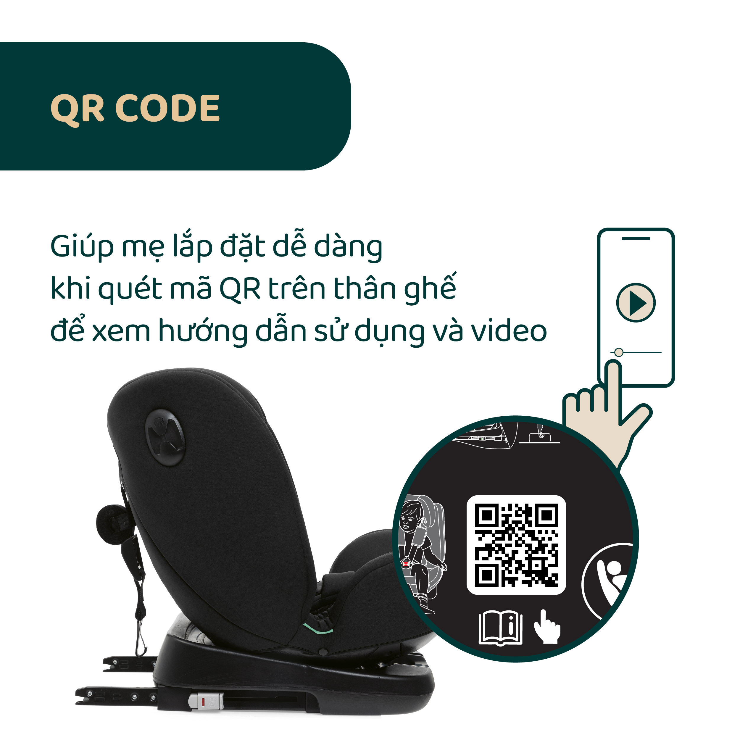 Vệ sinh ghế Chicco Unico Evo
