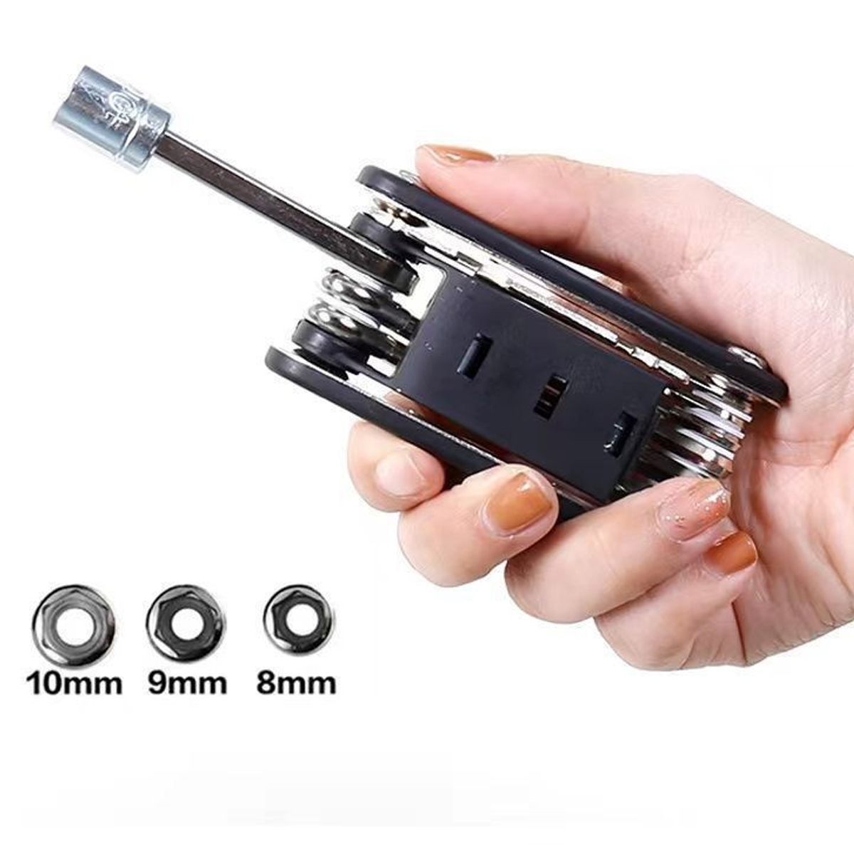 Mô tả Bộ Dụng Cụ Sửa Chữa Xe Đạp Đa Năng 15in1 Gấp Gọn Cầm Tay Tiện Dụng  15 Trong 1 Chính Hãng Amalife - 3