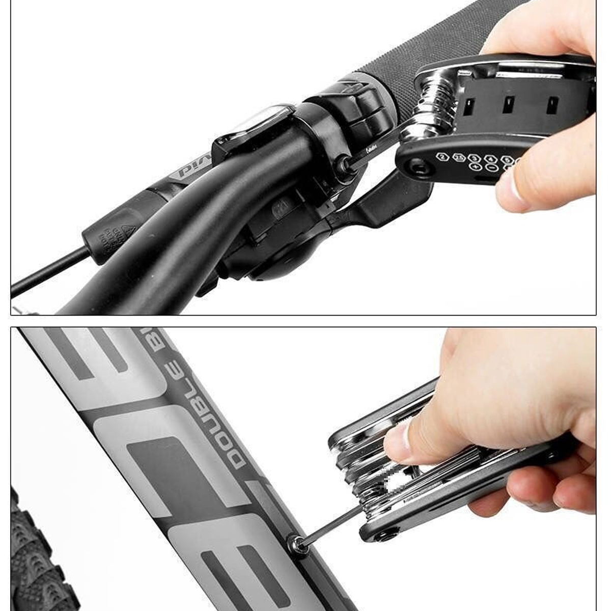 Mô tả Bộ Dụng Cụ Sửa Chữa Xe Đạp Đa Năng 15in1 Gấp Gọn Cầm Tay Tiện Dụng  15 Trong 1 Chính Hãng Amalife - 5