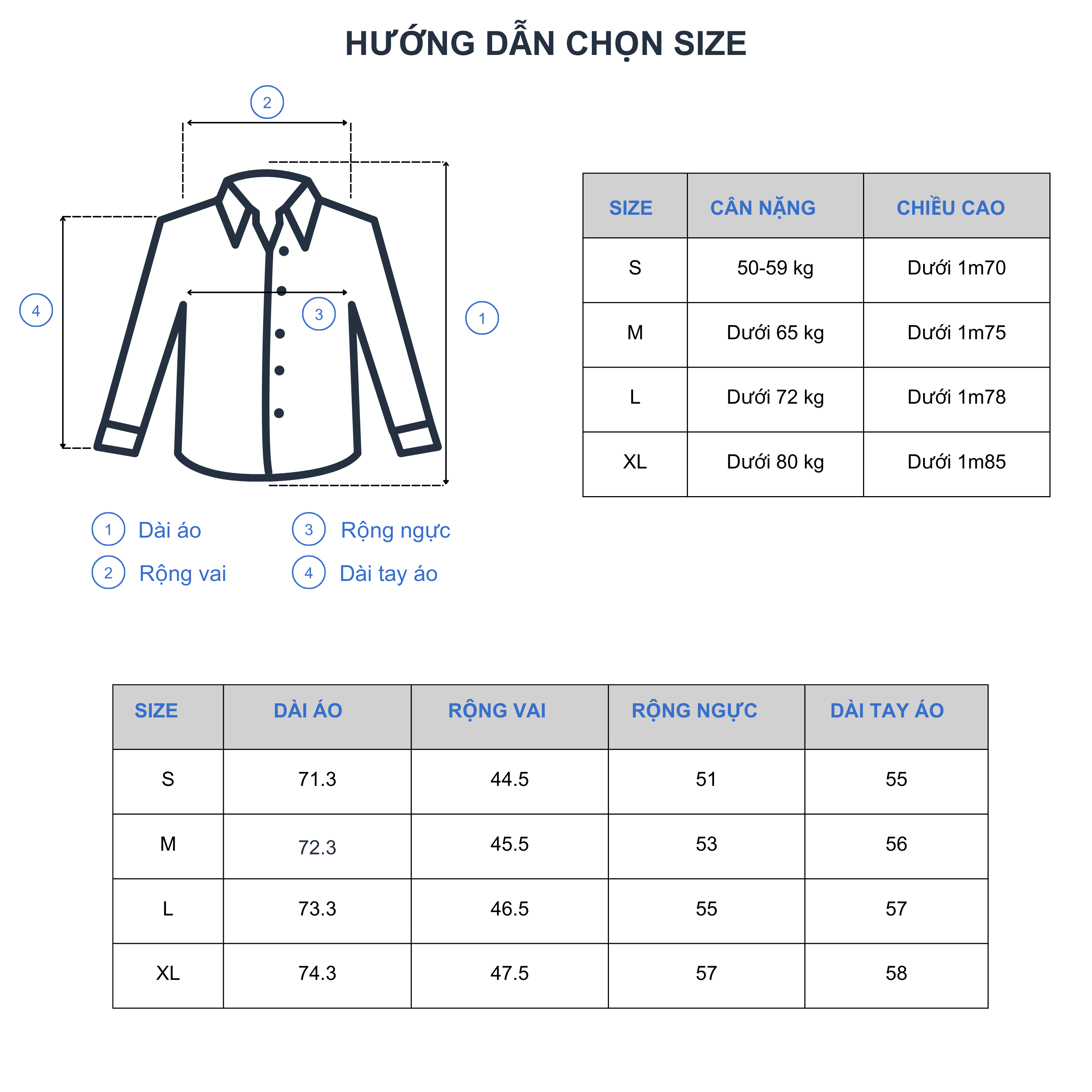 Áo Sơ Mi Cổ Trụ DENIMST