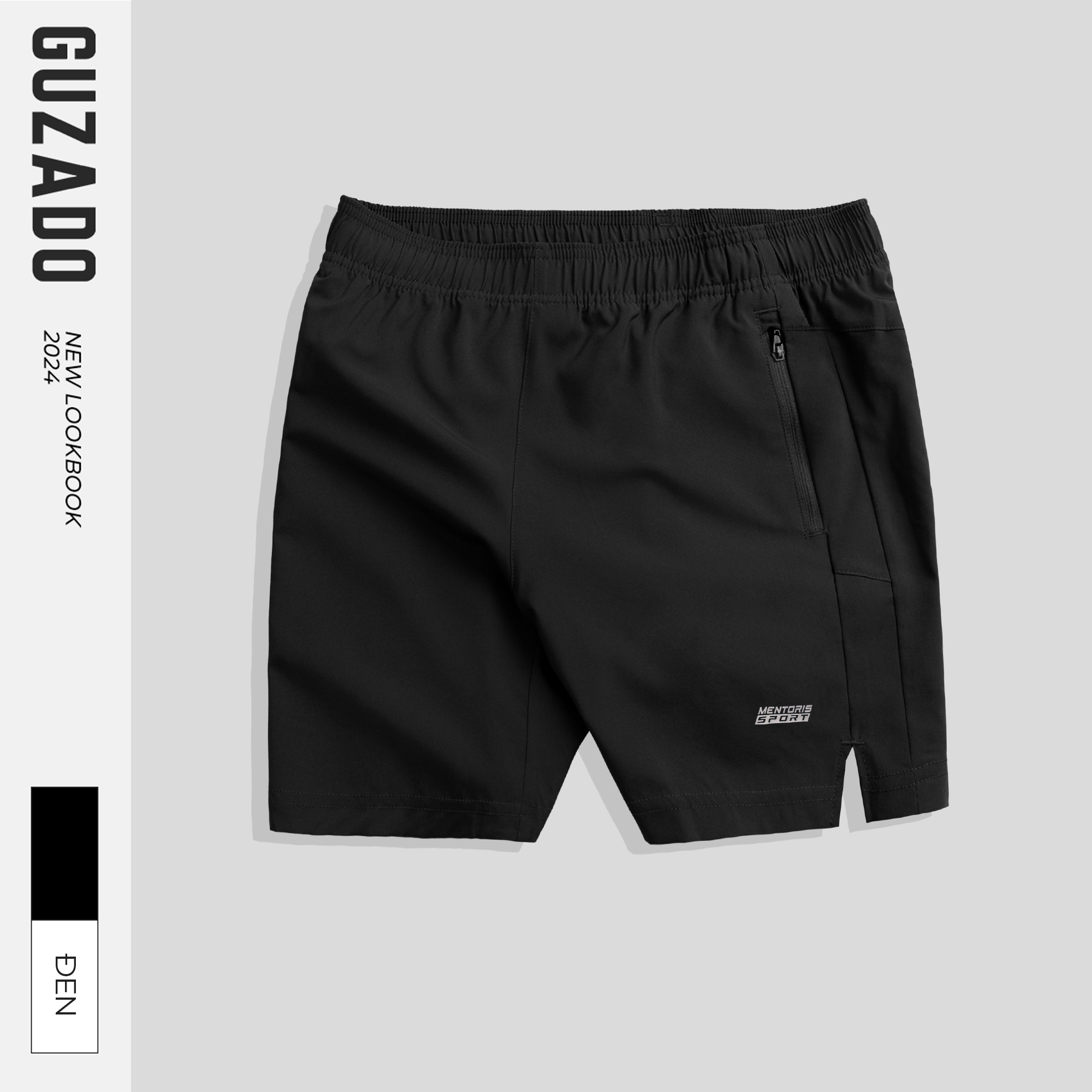 Mô tả Quần Short Chạy Bộ Nam GUZADO Phong Cách Thể Thao,Chất Liệu Thoáng Khí,Độ Bền Cao GSR11 - 8