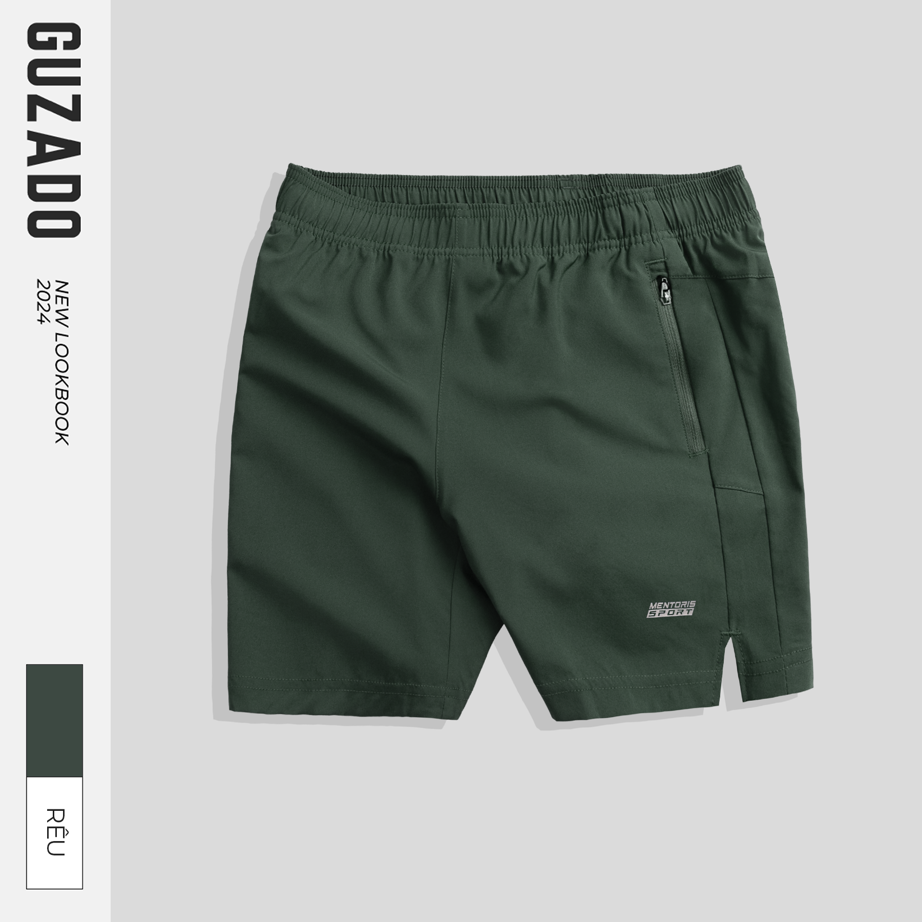 Mô tả Quần Short Chạy Bộ Nam GUZADO Phong Cách Thể Thao,Chất Liệu Thoáng Khí,Độ Bền Cao GSR11 - 11