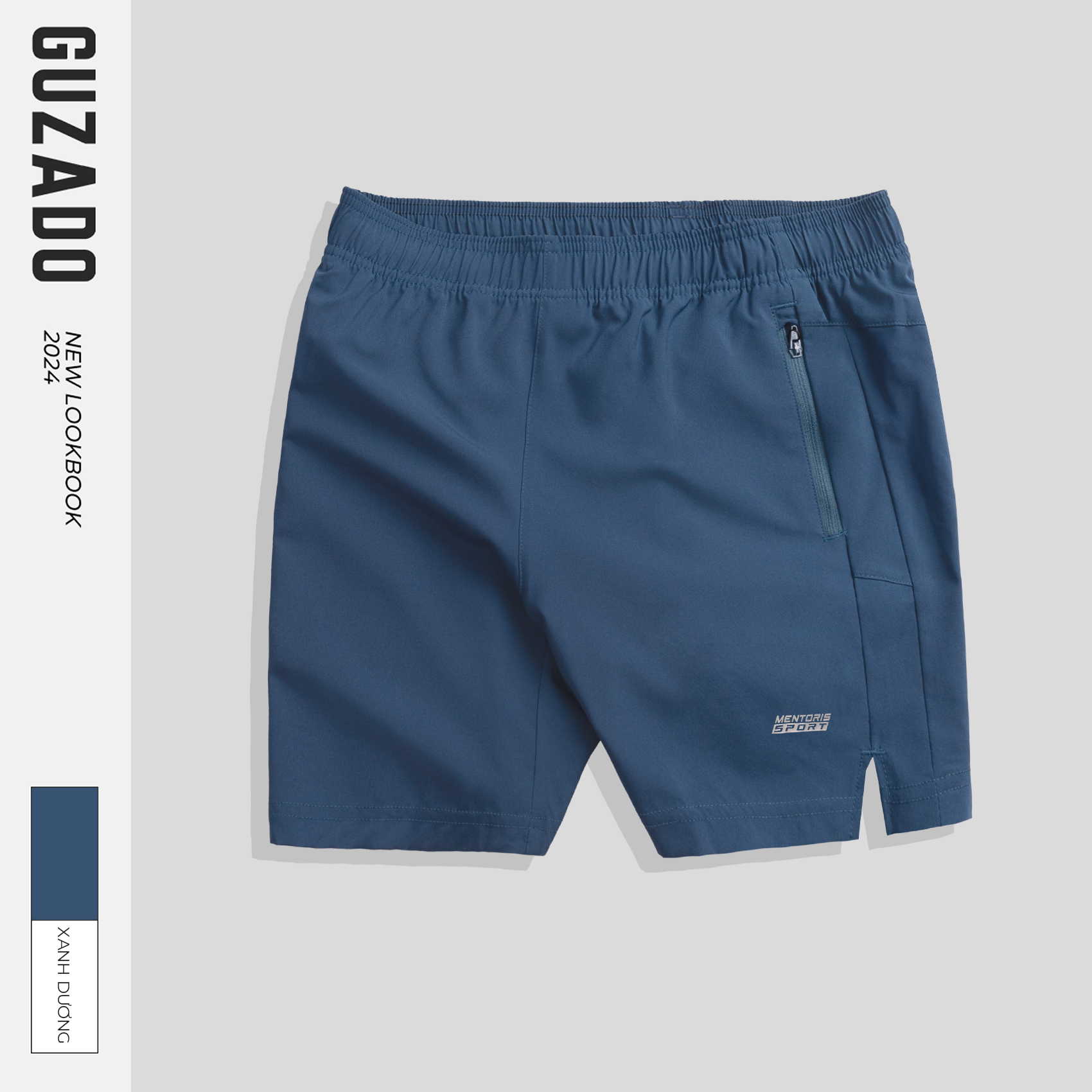 Mô tả Quần Short Chạy Bộ Nam GUZADO Phong Cách Thể Thao,Chất Liệu Thoáng Khí,Độ Bền Cao GSR11 - 12