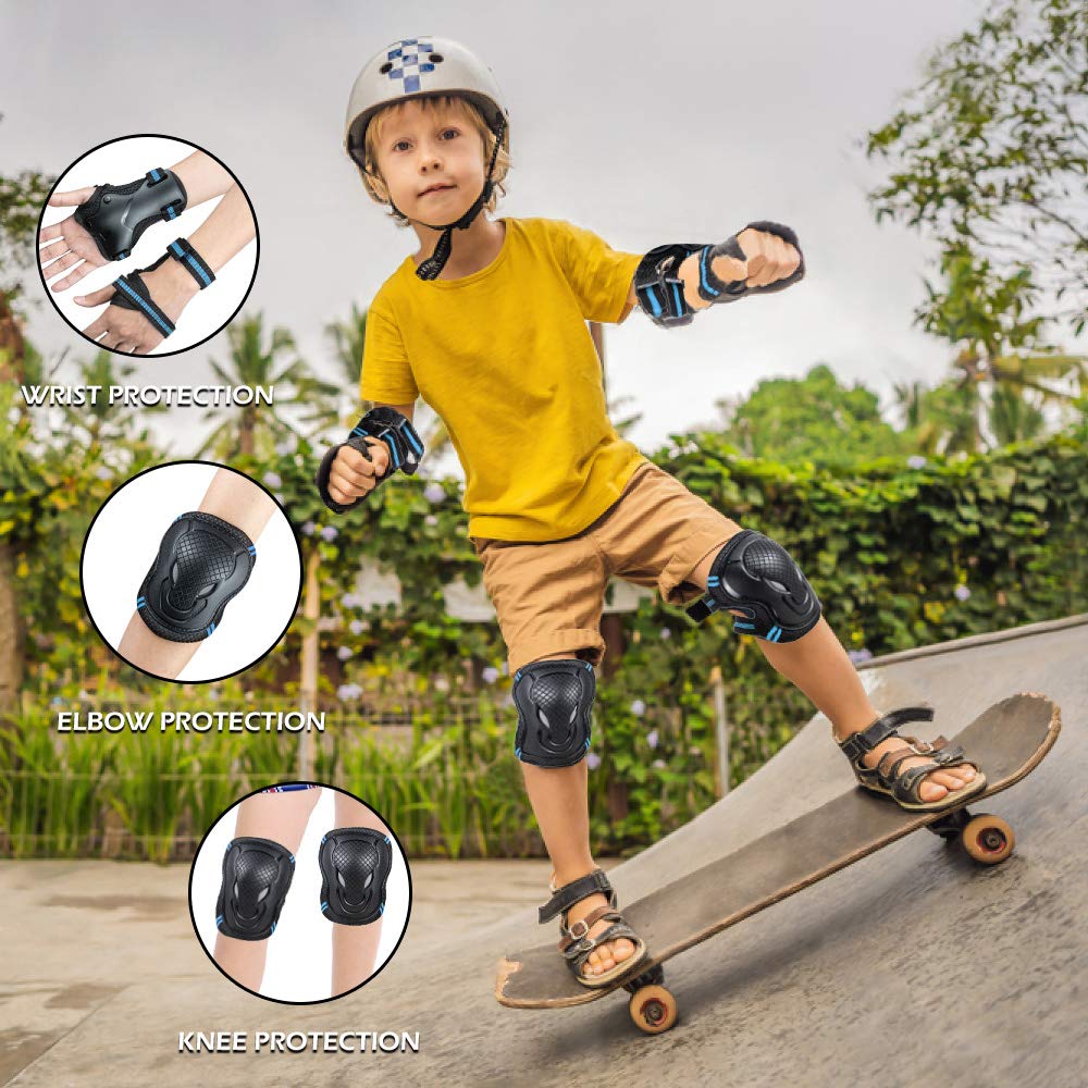 Mô tả Bảo Hộ Tay Chân Patin , Bảo Hành 12 Tháng Bộ Bảo Hộ Patin Nhựa ABS Cứng Chắc Đệm Xốp Thoáng Khí Cleacco BBHCB Boro Sport - 6