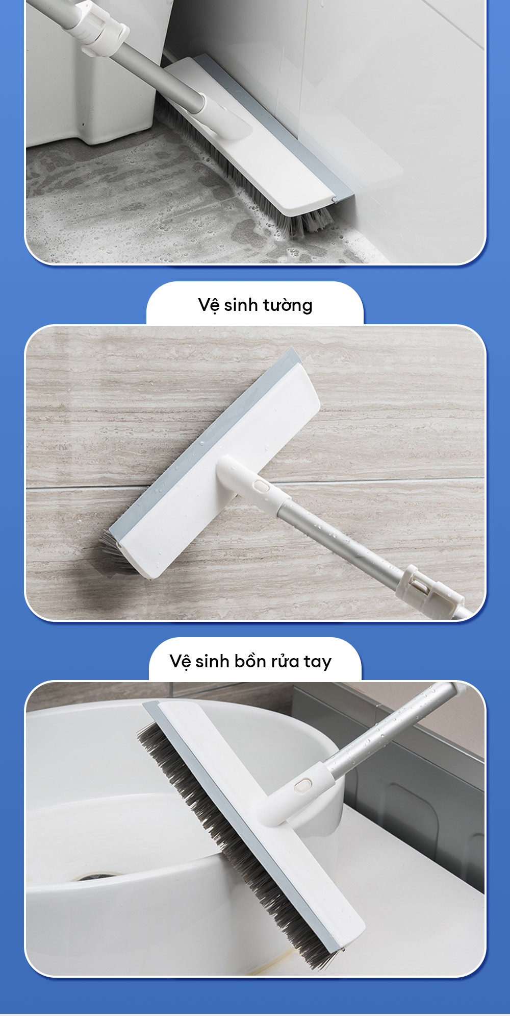 Đầu chà sàn Parroti ES02 rộng 25cm