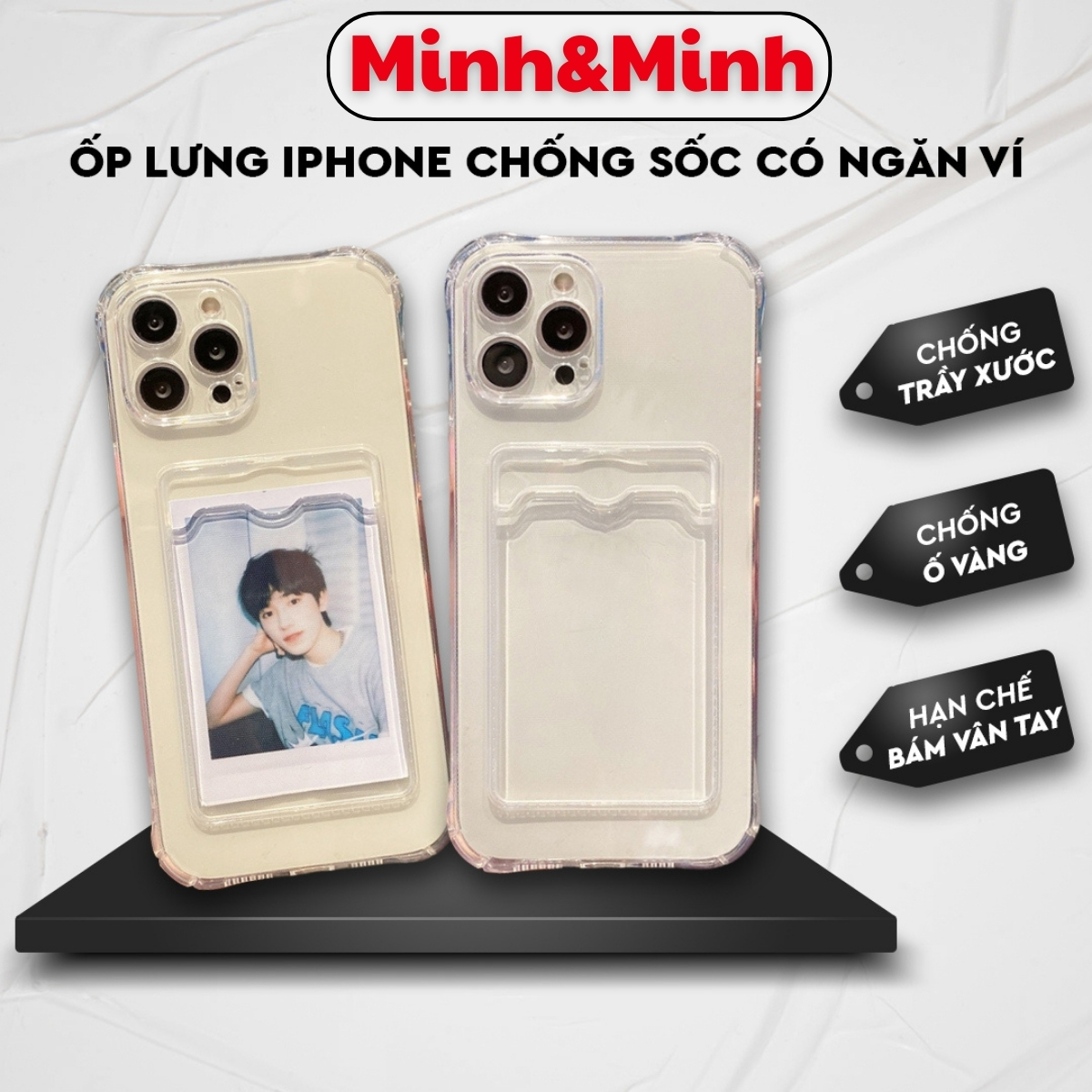 Mô tả Ốp lưng cho iphone chống sốc có ngăn ví KTM 6plus/6s/6splus/7/7plus/8/8plus/x/xr/xs/11/12/13/14 pro/max/plus/promax - 1