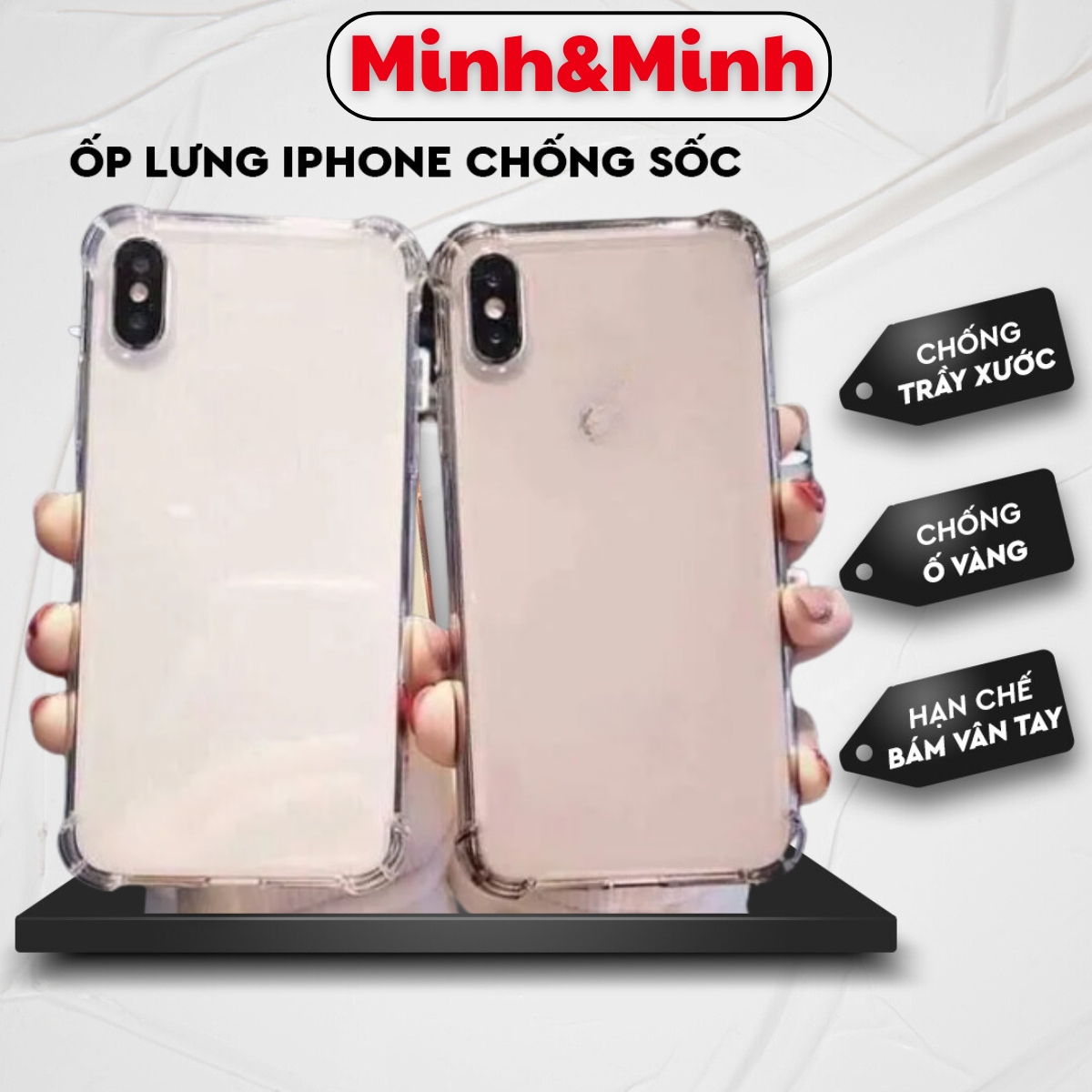 Mô tả Ốp lưng cho iphone trong chống sốc KTM 6plus 6s 6splus7plus 8plus x xr xsmax 11 12 13 14 pro plus 15promax - 1