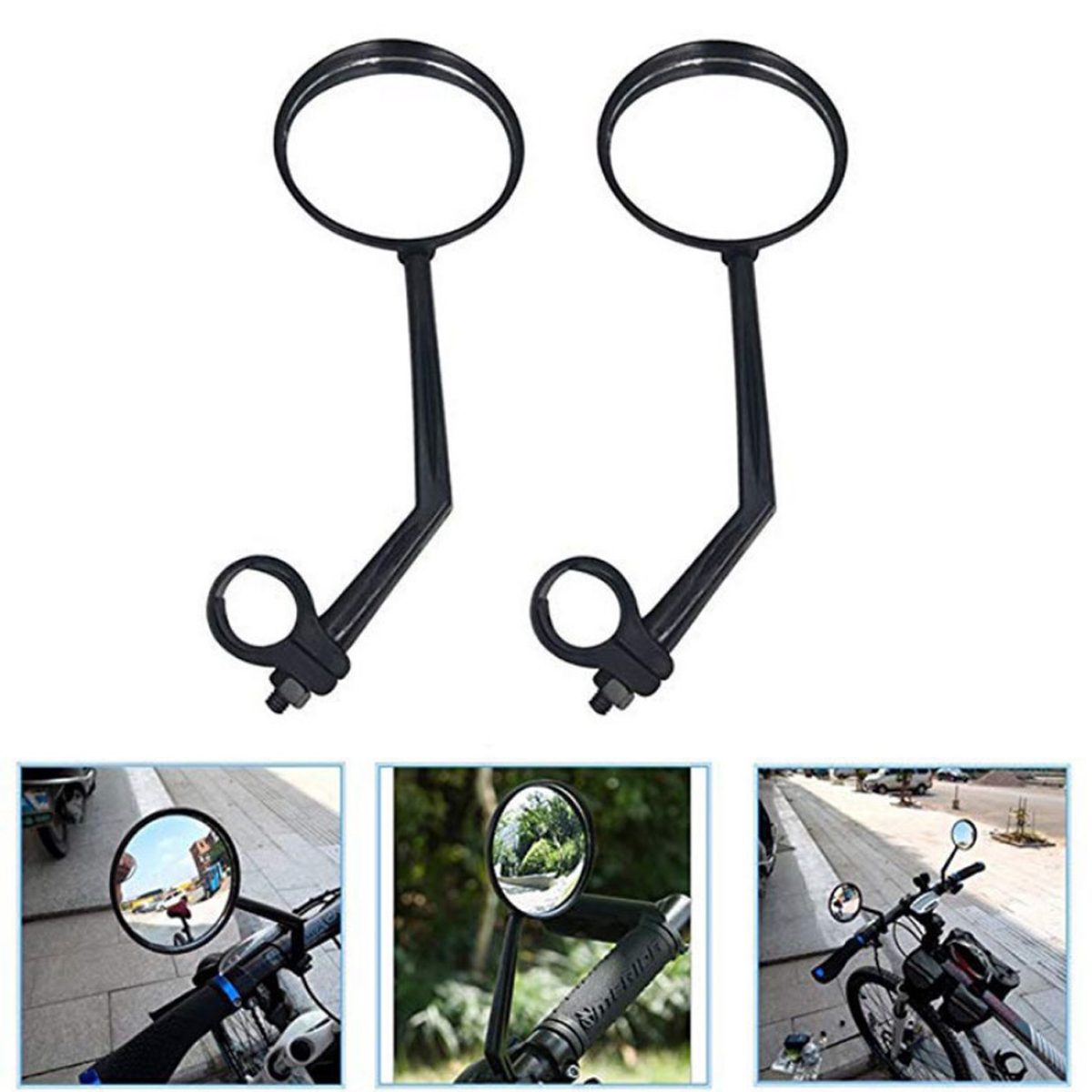 Mô tả Gương Xe Đạp Thể Thao Cổ Dài – Gương Cầu Lồi Xe Đạp Bản 8cm To Xoay 360 Độ Linh Hoạt ECO1 Chính Hãng Amalife - 5