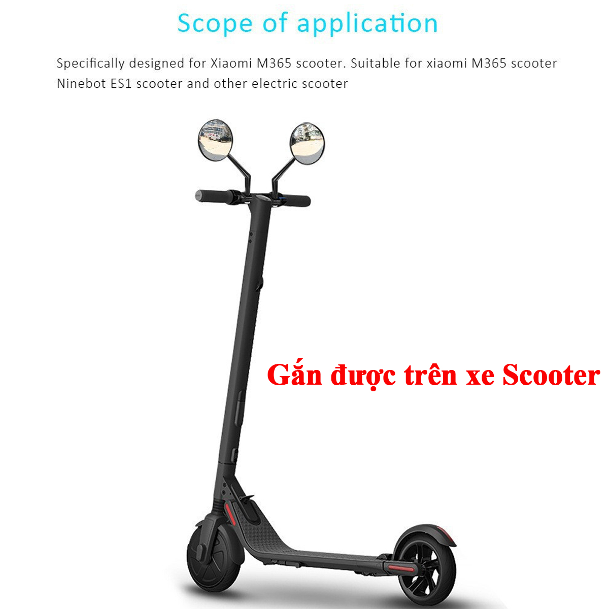 Mô tả Gương Xe Đạp Thể Thao Cổ Dài – Gương Cầu Lồi Xe Đạp Bản 8cm To Xoay 360 Độ Linh Hoạt ECO1 Chính Hãng Amalife - 9
