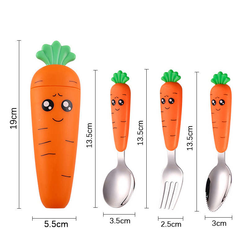 Set thài dĩa cà rốt 4 món 