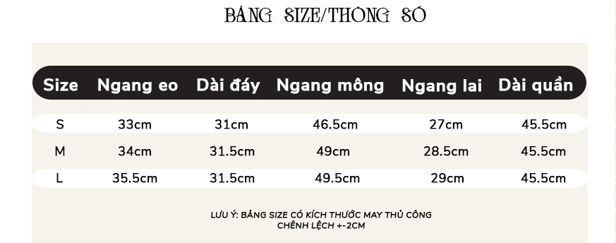Mô tả Quần jean ngố cạp cao VMSTYLE Short jean ống rộng trơn túi thêu nơ đi học, đi chơi LJU00042 - 3