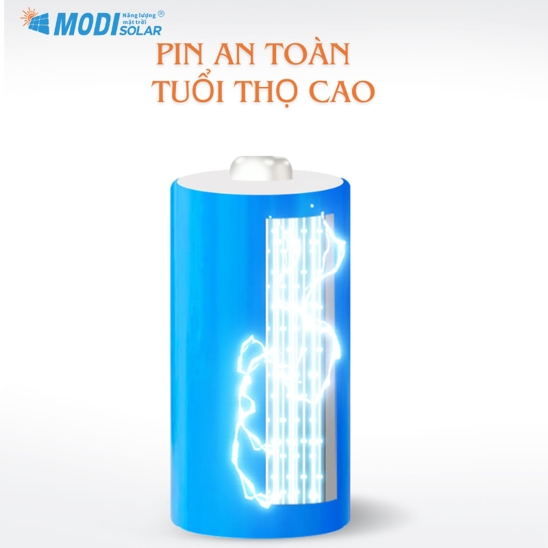 Mô tả Đèn Năng Lượng Mặt Trời Liền Thể, Đèn Cao Áp Cảm Biến MODI SOLAR Chống Nước Loại 300W, 400W, 500W - 5