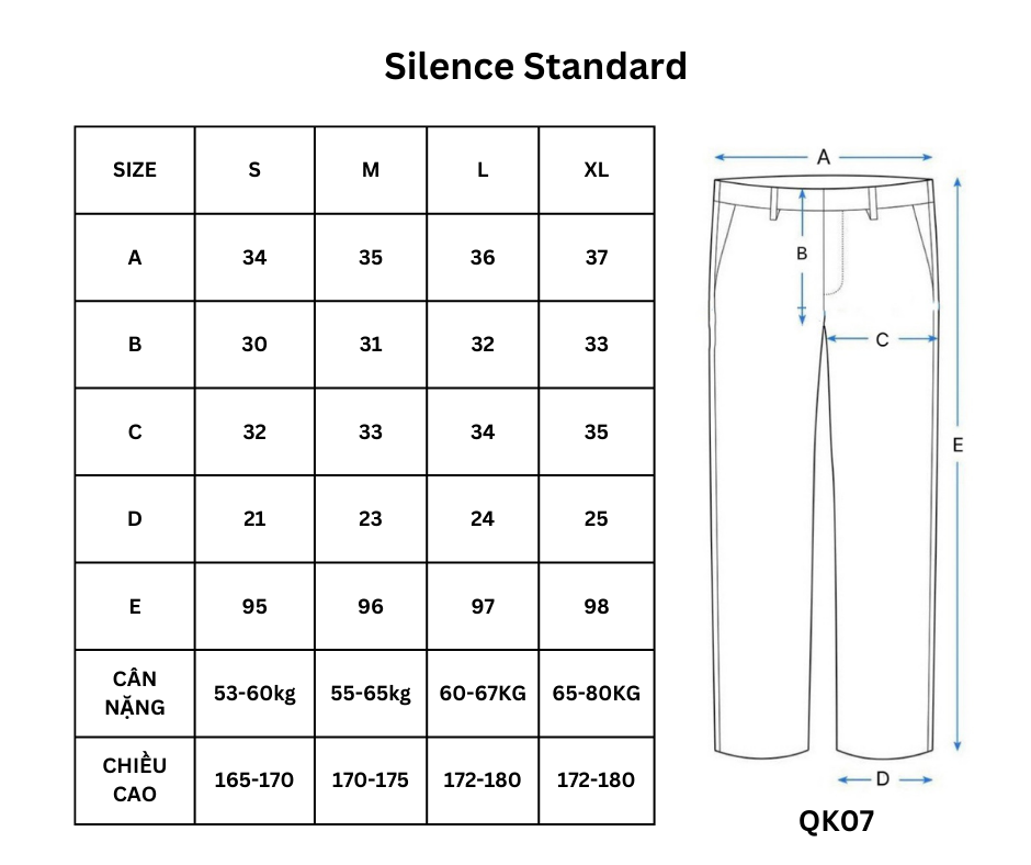 Mô tả Quần Kaki Ballon SilenceStandard Eco Cotton [QK07] - 3